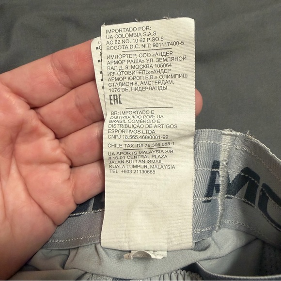 Under Armour Men's Athletic Shorts in Light Gray Size Small - Picture 6 of 8